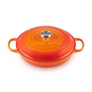 Le Creuset Signature Volcanic Cast Iron Shallow Casserole 30cm